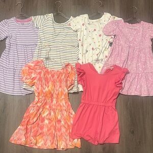 Kids Dresses Set size 6